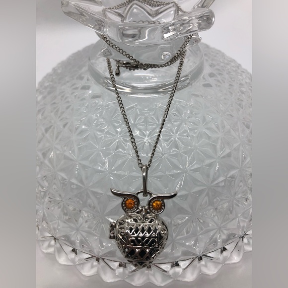 Difuser Owl Necklace - Picture 1 of 4
